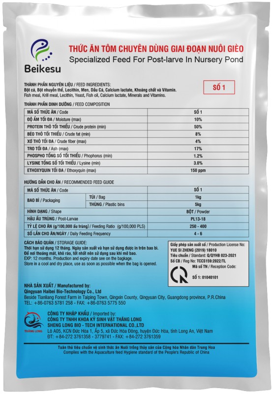 BEIKESU - THỨC ĂN GIAI ĐOẠN GIÈO