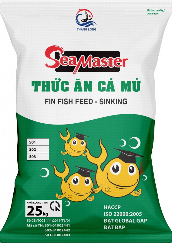 THỨC ĂN CÁ MÚ S030.F02.015 S01-S03 25kg