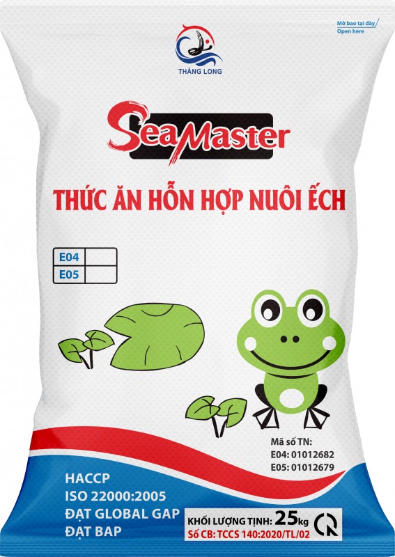 THỨC ĂN ẾCH S030.F02.027 E04-05 25kg